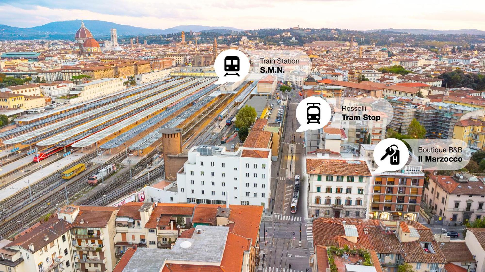 Il Marzocco Boutique B&B Firenze Bagian luar foto